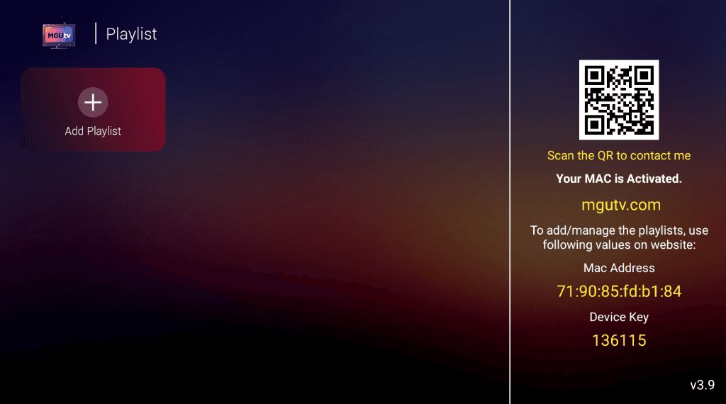 MGUtv Step 3 - Open App